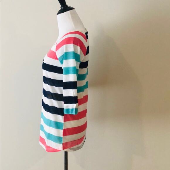 Scoop Neck Top Striped - Picture 4 of 7